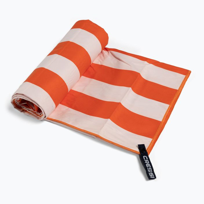 Rychleschnoucí ručník Cressi Microfiber Stripe oranžový XVA871180 2