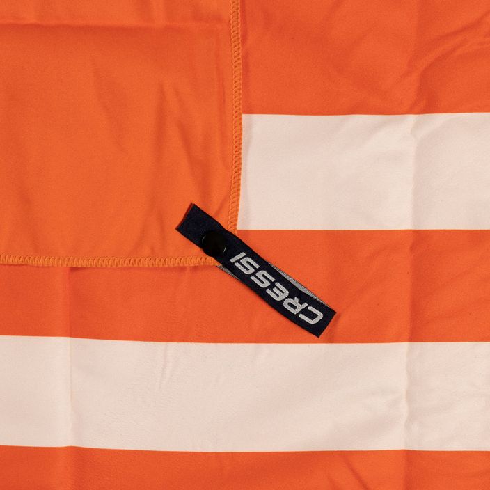 Rychleschnoucí ručník Cressi Microfiber Stripe oranžový XVA871180 4
