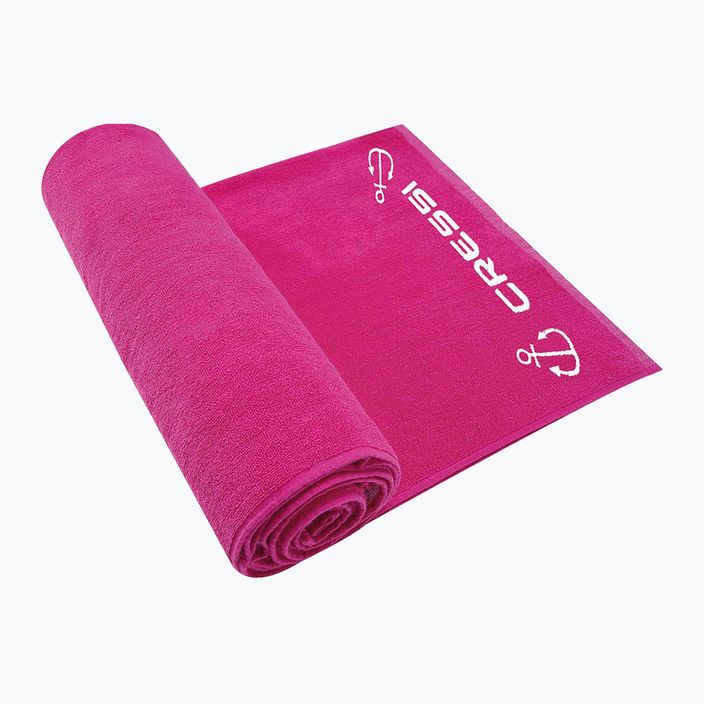 Bavlněný rámový ručník Cressi růžový XVA906 4