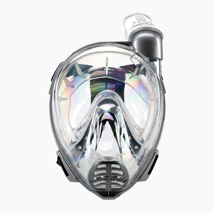 Celoobličejová maska Cressi Baron pro šnorchlování šedá XDT020000 2