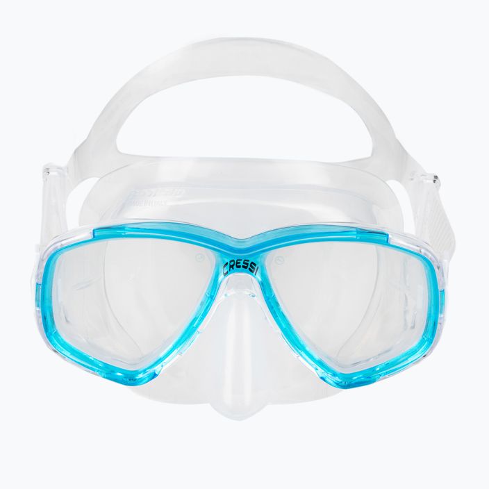 Potápěčská maska Cressi Perla bezbarvo-modrý DN207963 2