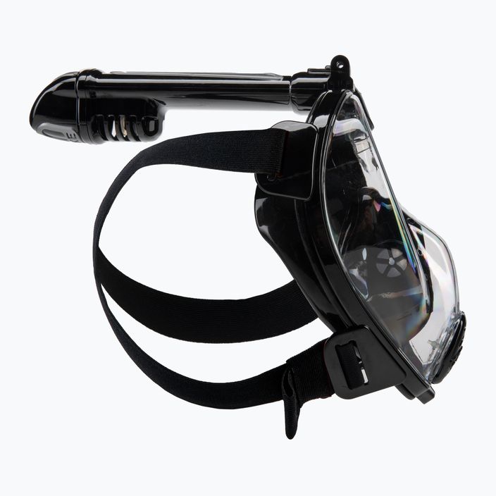 Celoobličejová maska Cressi Duke Action pro šnorchlování černá XDT005250 3