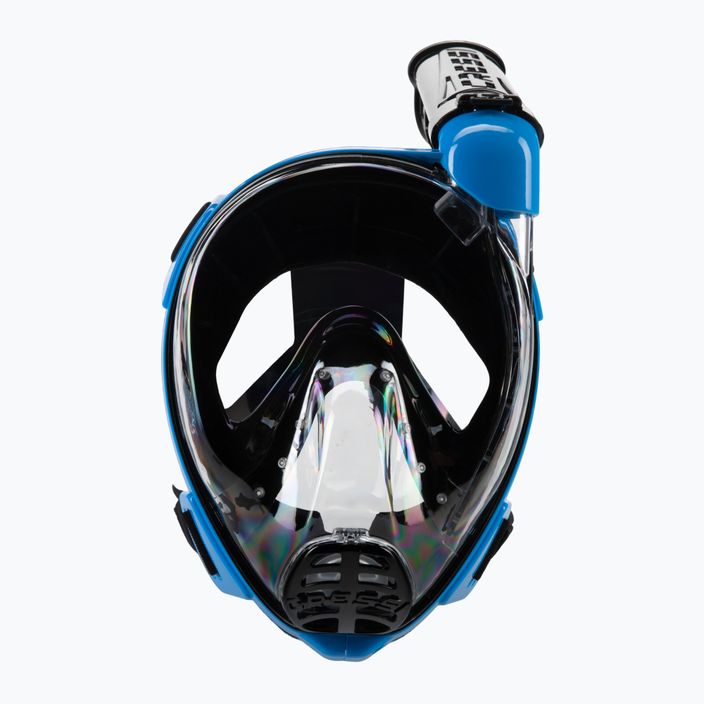 Celoobličejová maska Cressi Baron pro šnorchlování černá/modrá XDT025020 2