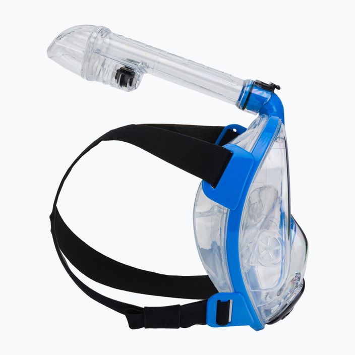 Dětská šnorchlovací maska Cressi Baron s celou tváří modrá XDT0360020 3