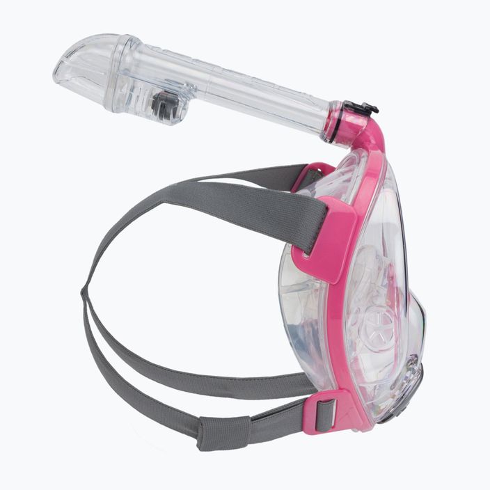 Dětská šnorchlovací maska Cressi Baron s celou tváří růžová XDT0360040 3