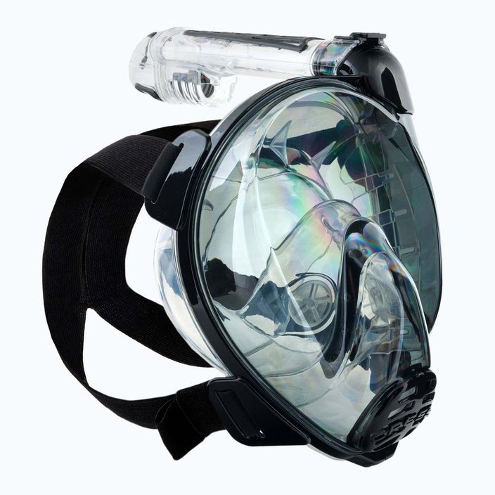Celoobličejová maska Cressi Duke Dry pro šnorchlování černá/šedá XDT060050