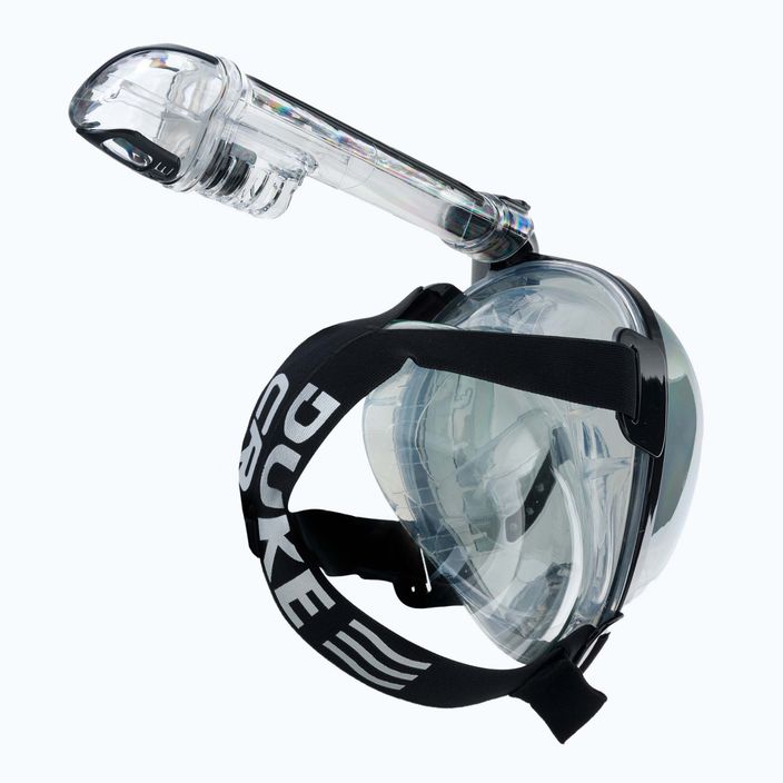 Celoobličejová maska Cressi Duke Dry pro šnorchlování černá/šedá XDT060050 4