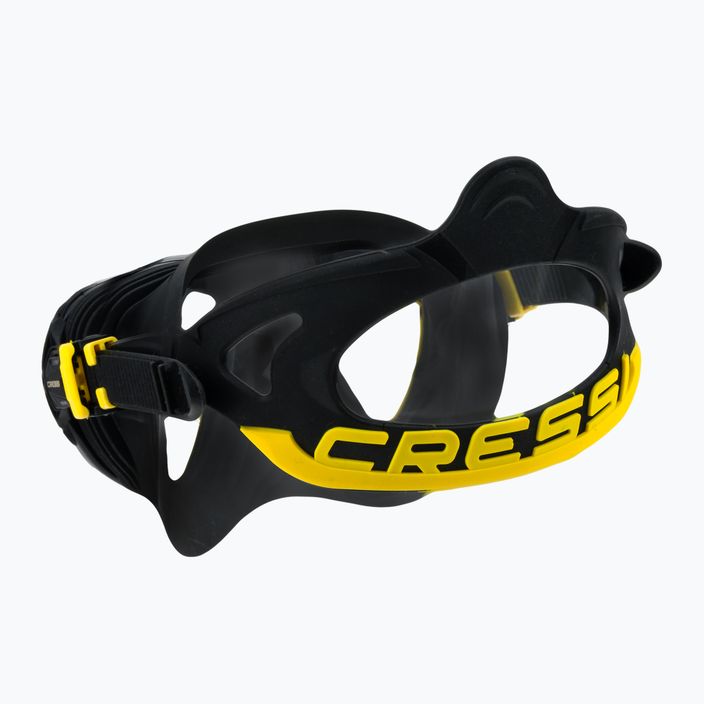 Potápěčská maska Cressi Quantum Yellow DS515010 4