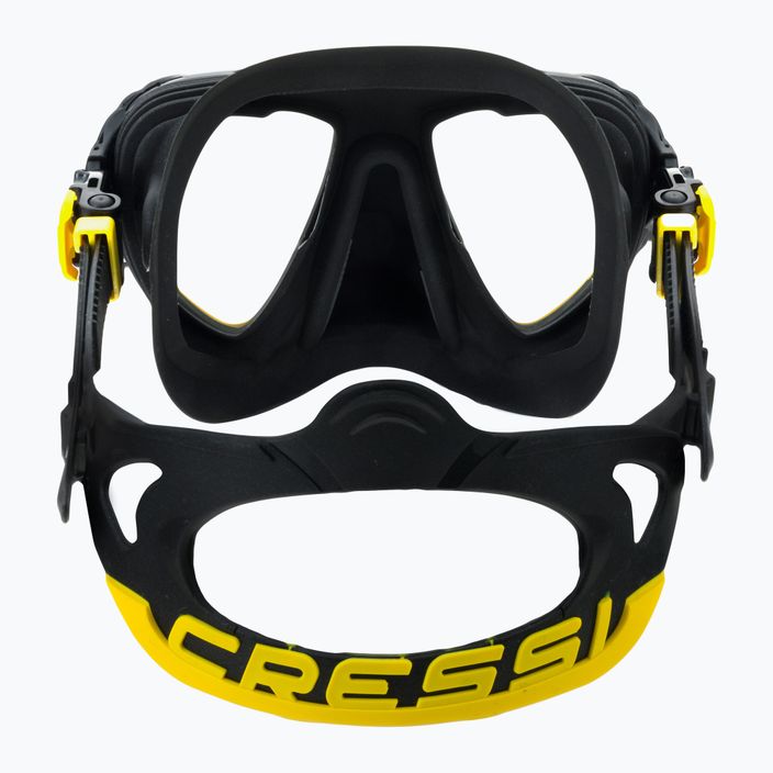 Potápěčská maska Cressi Quantum Yellow DS515010 5