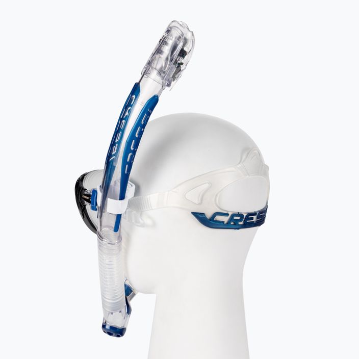 Cressi šnorchlovací set Quantum maska + Itaca Ultra Dry šnorchl čirá modrá DM400020 3
