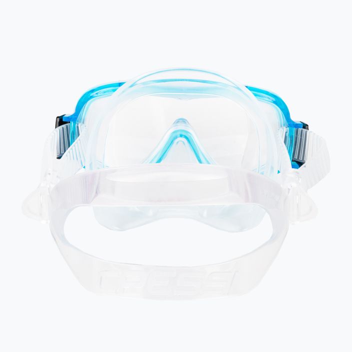 Dětská potápěčská maska Cressi Piumetta stříbrno-modrý DN200563 5