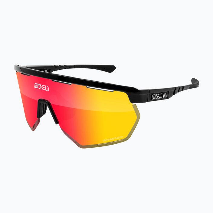 SCICON Aerowing black gloss/scnpp multimirror red cyklistické brýle EY26060201 2