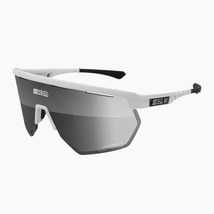 SCICON Aerowing white gloss/scnpp multimirror silver cyklistické brýle EY26080802 2