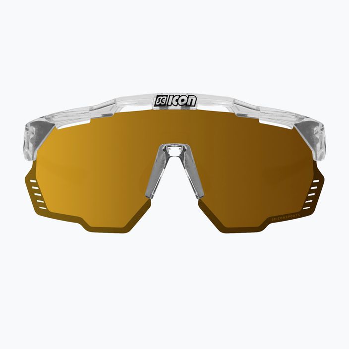 SCICON Aeroshade Kunken crystal gloss/scnpp multimirror bronze cyklistické brýle EY31070700 3