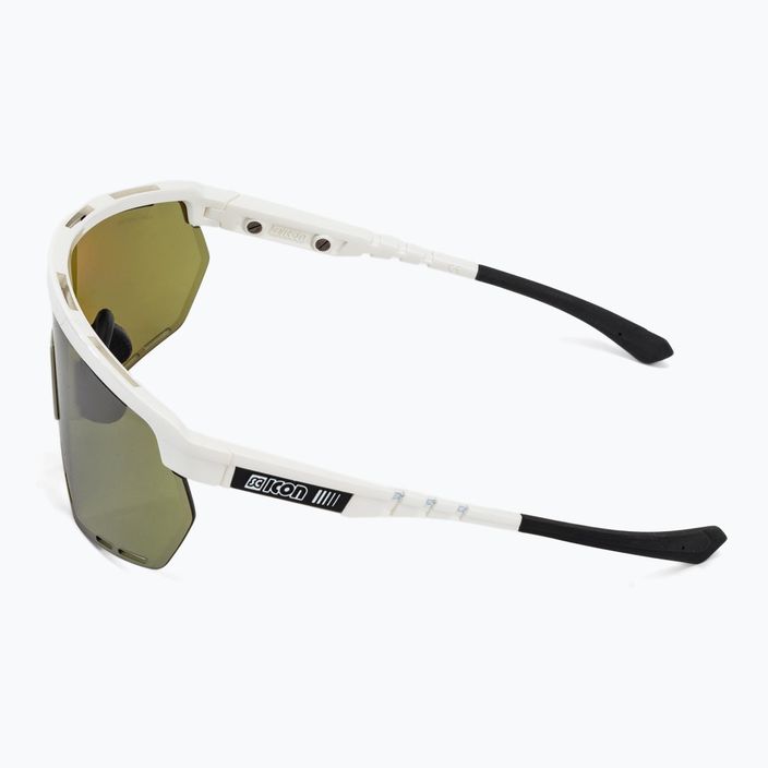 Sluneční brýle  SCICON Aerowing white gloss/scnpp green trail 5