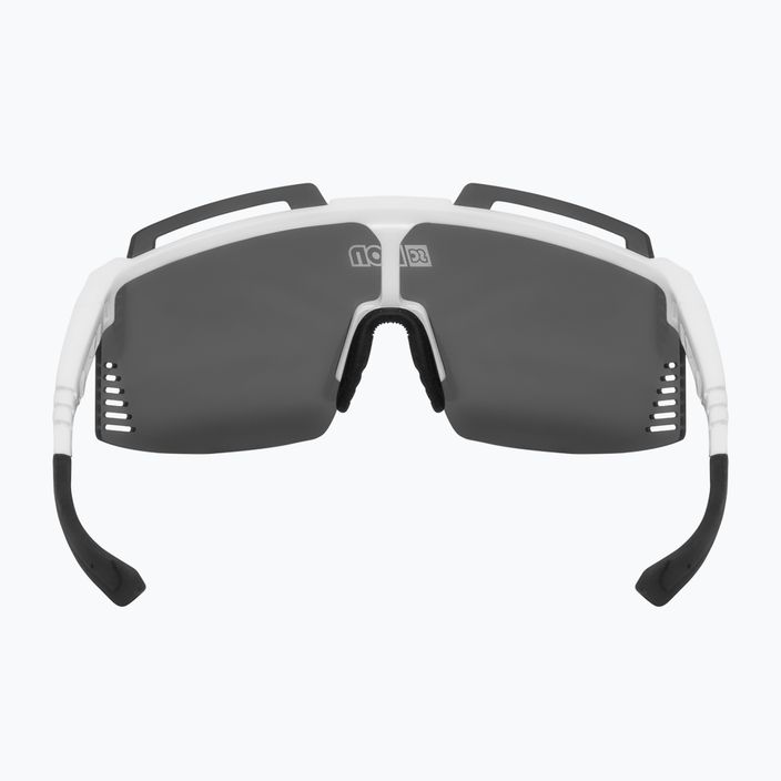 SCICON Aerowatt Foza bílý lesk/scnpp vícezrcadlové stříbrné cyklistické brýle EY38080800 5