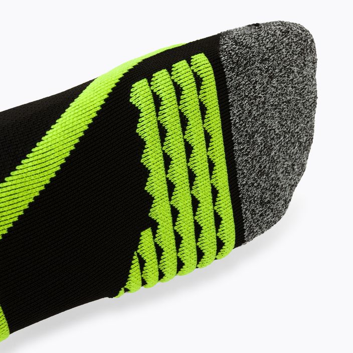 Středně těžké lyžařské ponožky Mico X-Performance X-C černá/žlutá CA00146 4