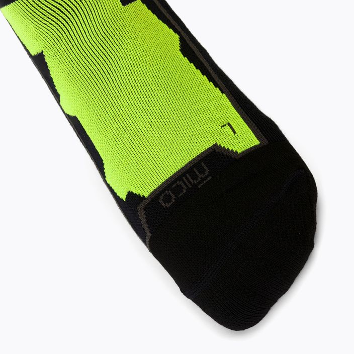Středně těžké ponožky Mico Warm Control Ski Touring Yellow CA00281 3