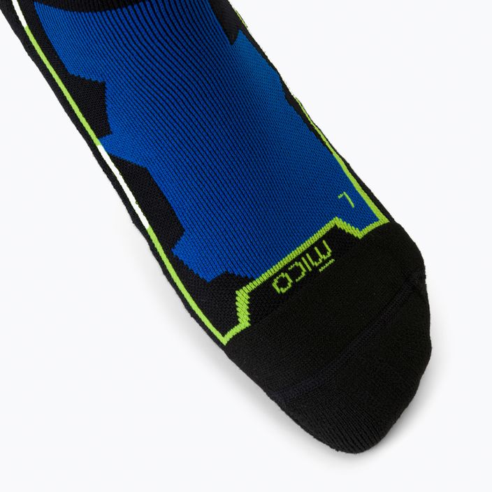 Ponožky Mico Medium Weight Warm Control Ski Touring modré CA00281 3