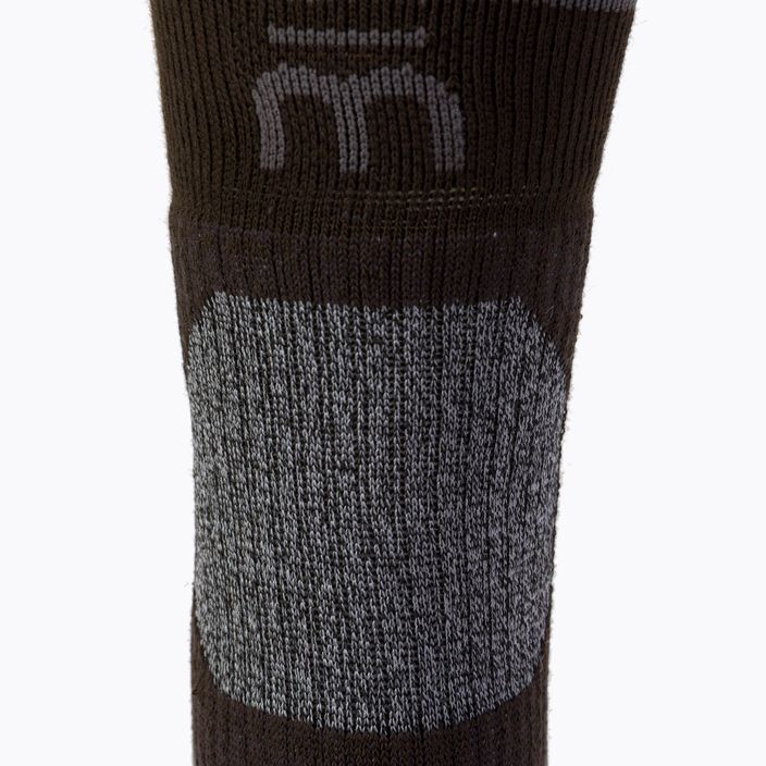 Mico Medium Weight Trek Crew Extra Dry šedé trekové ponožky CA03058 3