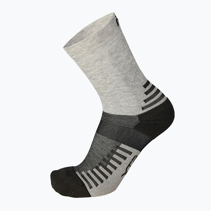 Mico Medium Weight Crew Outdoorové trekové ponožky Tencel grey CA01550 4
