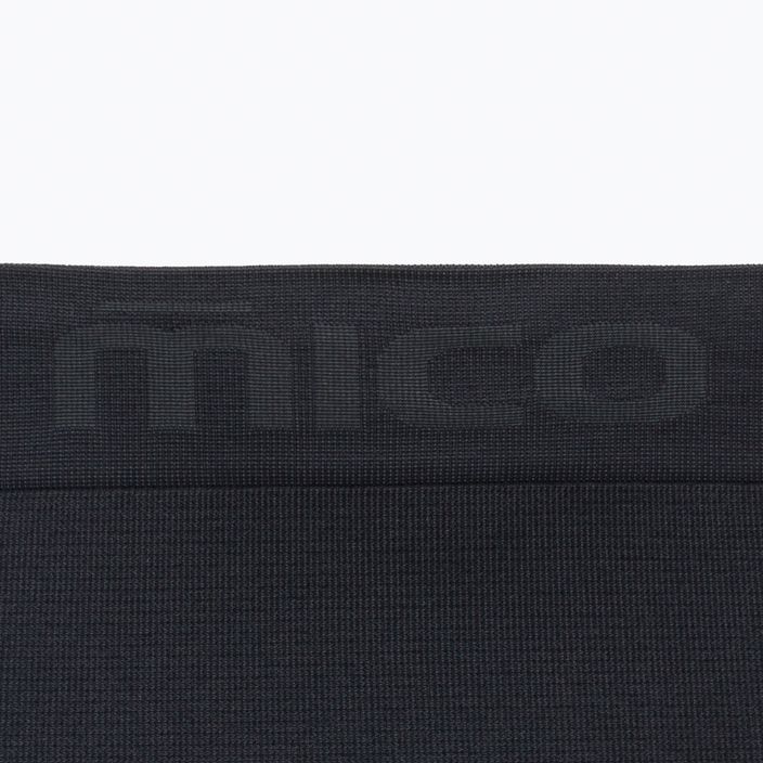 Pánské termo kalhoty Mico Odor Zero Ionic+ 3/4 černé CM01454 3