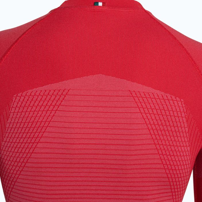 Dámské termo tričko Mico Warm Control Round Neck růžové IN01855 5