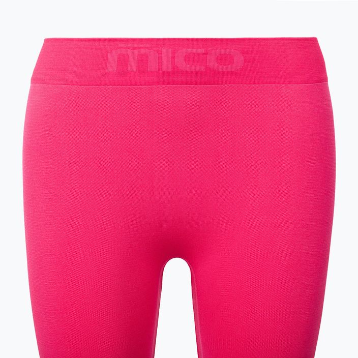 Dámské termokalhoty Mico Odor Zero Ionic+ růžové CM01458 3