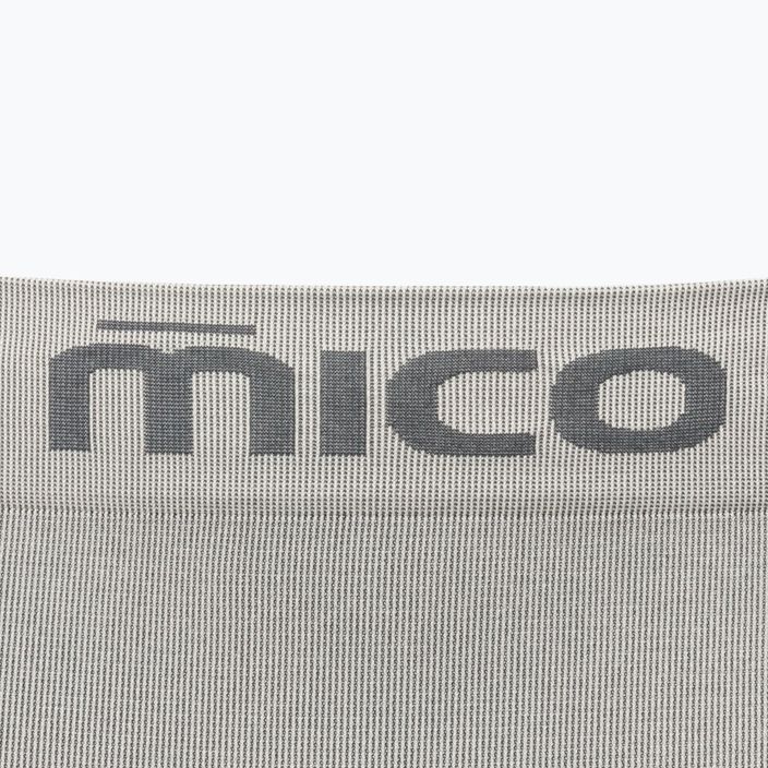 Pánské termo kalhoty Mico Odor Zero Ionic+ 3/4 šedé CM01454 3