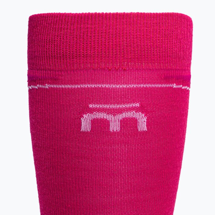 Dámské lyžařské ponožky Mico Medium Weight Warm Control Pink CA00226 3