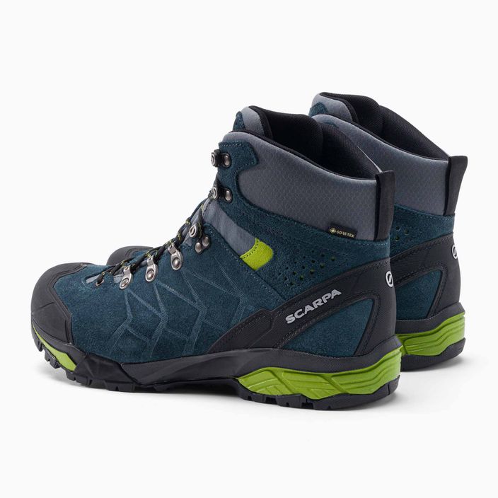 Pánská trekingová obuv SCARPA ZG GTX zelená 67075-200 3
