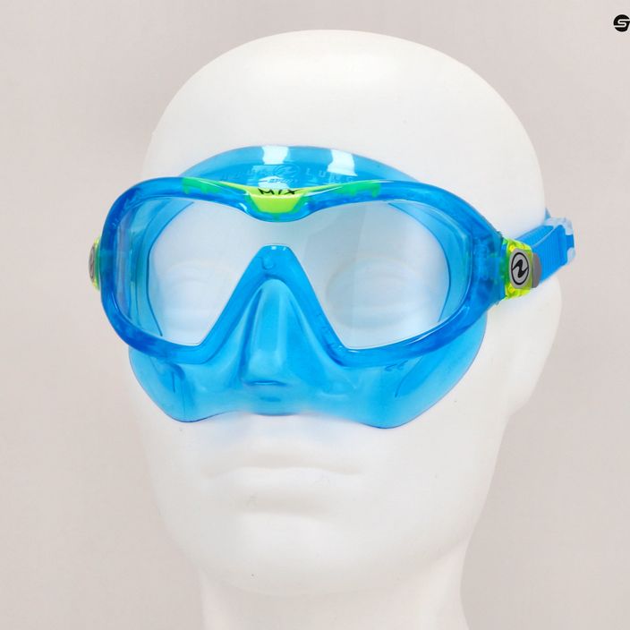 Dětská potápěčská maska Aqualung Mix light blue/blue green MS5564131S 7