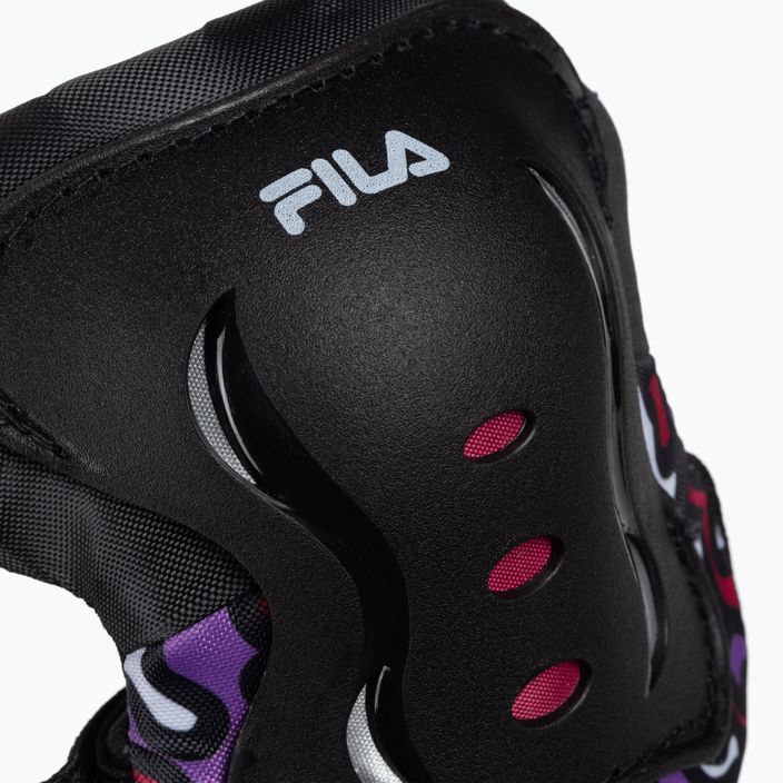 Sada dětských chráničů FILA FP Gears black/pink 5