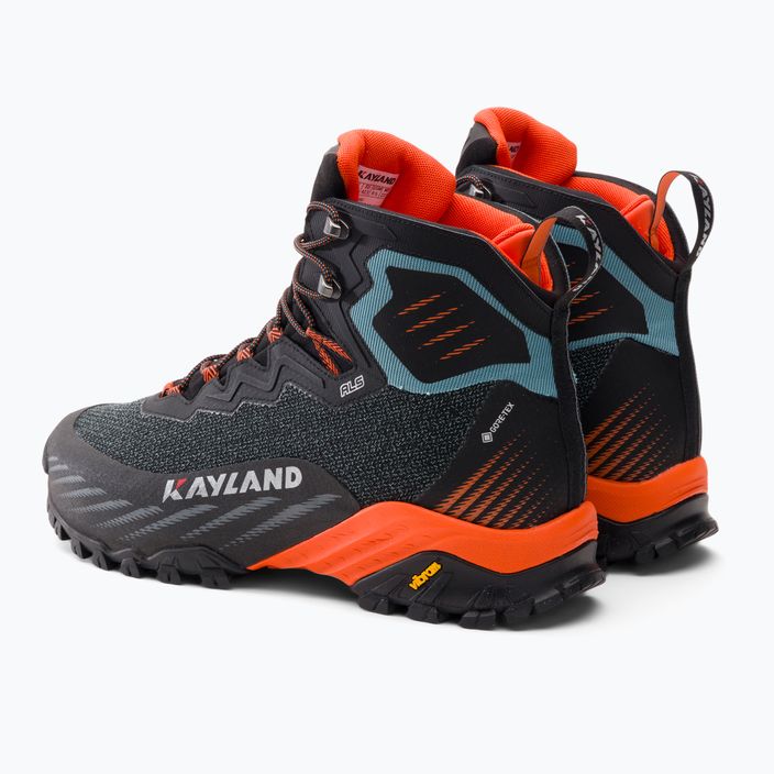 Kayland Duke Mid GTX pánské trekové boty 018022490 black/orange 3