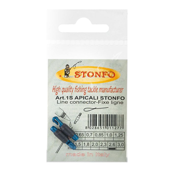 Stonfo clip on tip standard 2 ks černá/modrá 218036 2