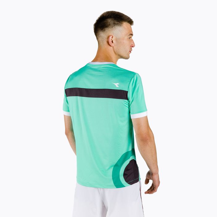 Pánské tenisové tričko Diadora Clay 70440 green 102.174120 3