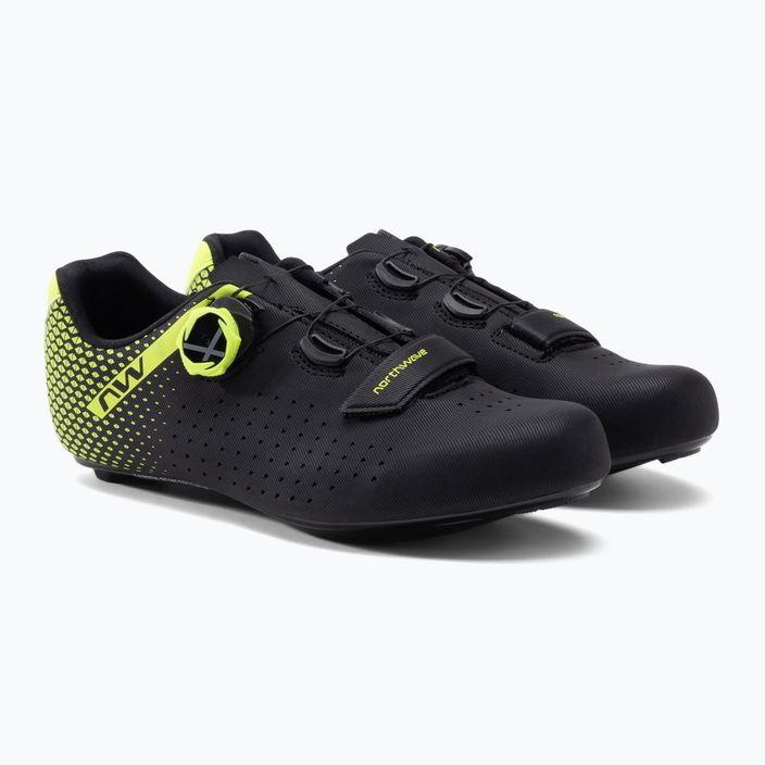 Pánská cyklistická obuv Northwave Core Plus 2 black/yellow 80211012 5