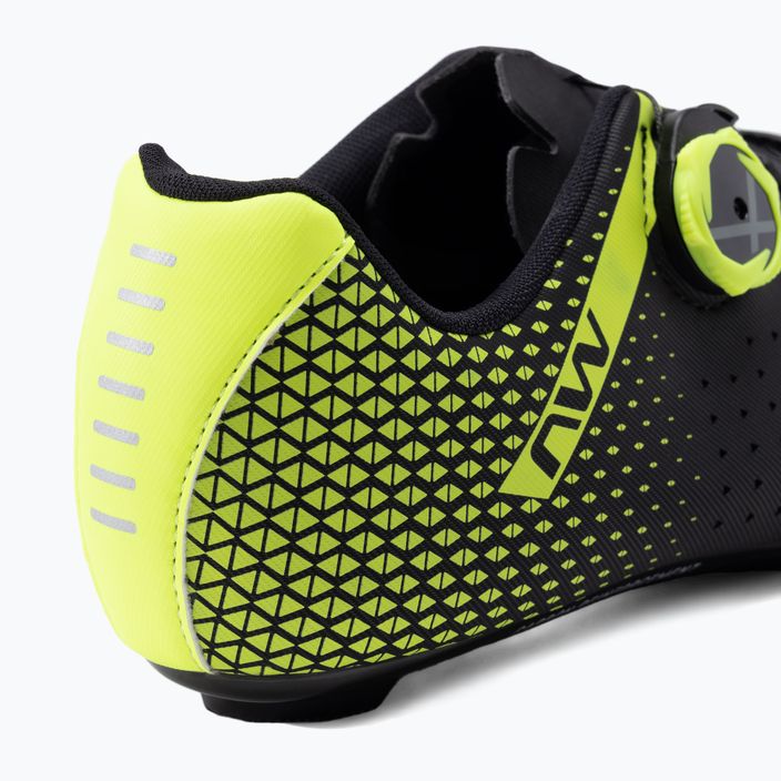 Pánská cyklistická obuv Northwave Core Plus 2 black/yellow 80211012 10
