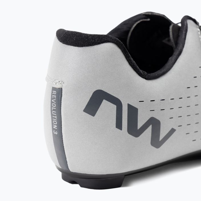 Northwave Revolution 3 pánská cyklistická obuv stříbrná 80221012 9