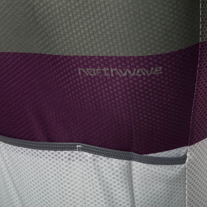 Pánský cyklistický dres Northwave Blade Air šedo-fialová 89221014 5