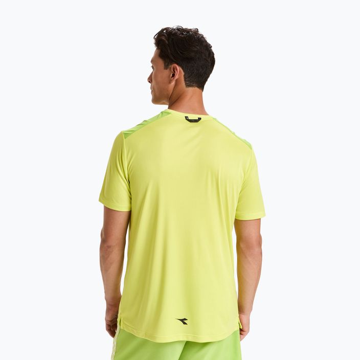 Pánské tenisové tričko Diadora Challenge SS 70323 yellow DD-102.176852 3