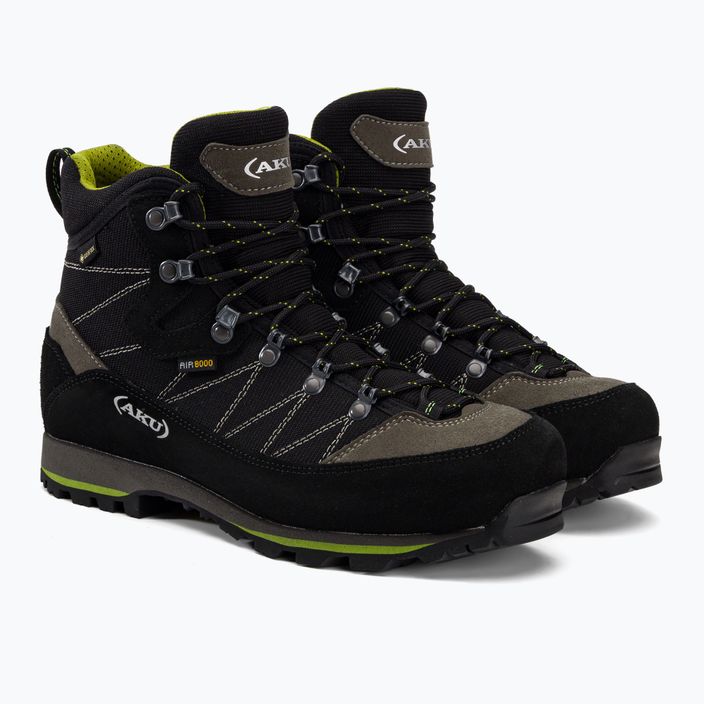 Pánská trekingová obuv AKU Trekker Lite III GTX černo-zelená 977-110-7 4