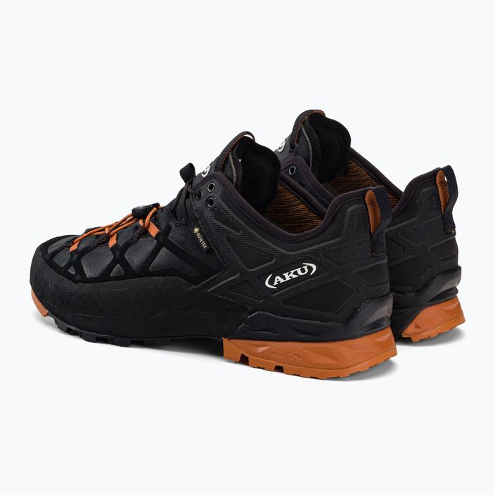 Pánské přístupové boty AKU Rock Dfs GTX černo-oranžový 722-108-7 3