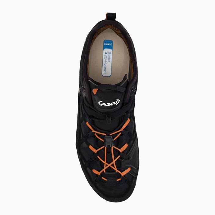 Pánské přístupové boty AKU Rock Dfs GTX černo-oranžový 722-108-7 6