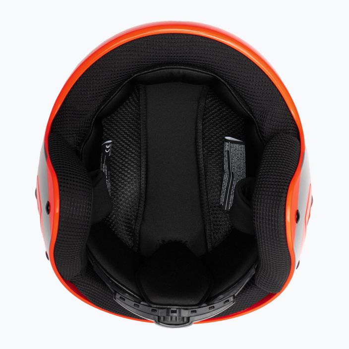 Dětská lyžařská helma Briko Vulcano FIS 6.8 JR shiny orange/black 6