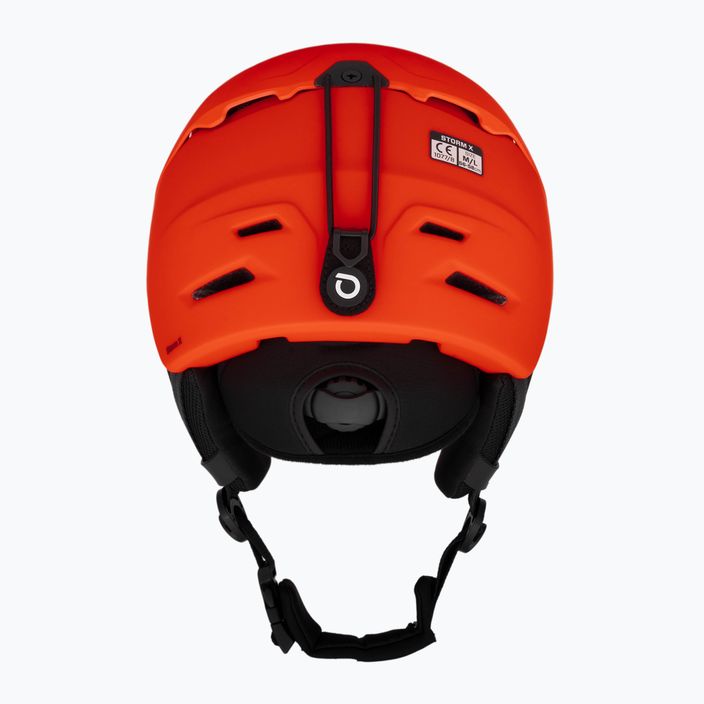 Lyžařská helma Briko Storm X matt orange/black 3