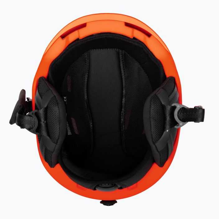 Lyžařská helma Briko Storm X matt orange/black 6
