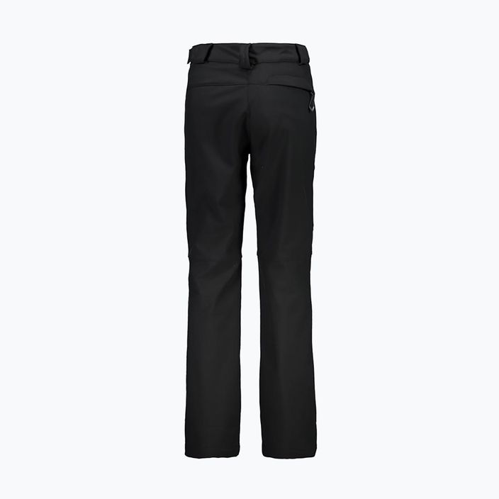 Dětské softshellové kalhoty CMP dlouhé černé 3A01484/U901 2