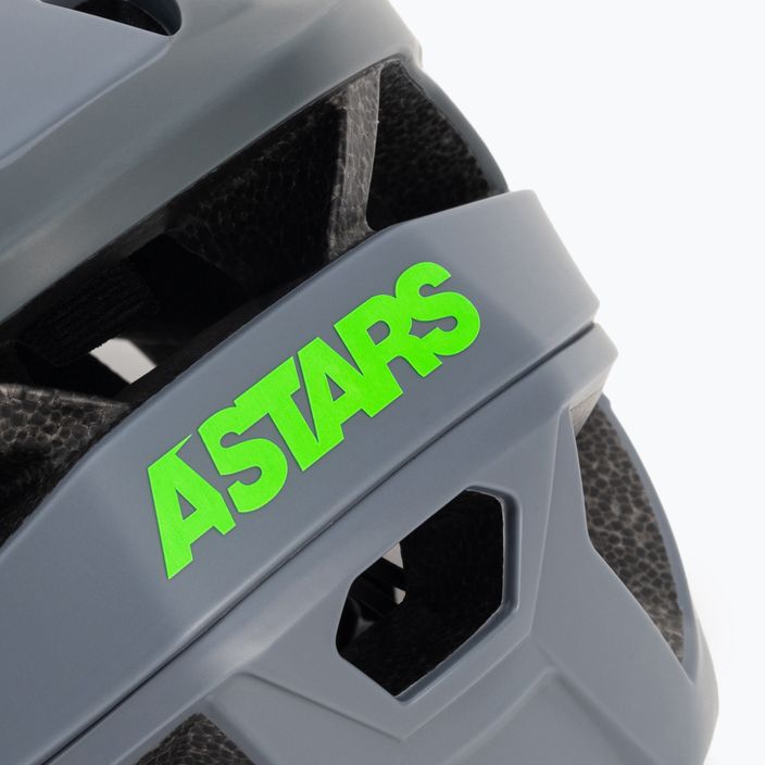 Cyklistická přilba Alpinestars Vector Pro Atom šedá 8703019/9319 8