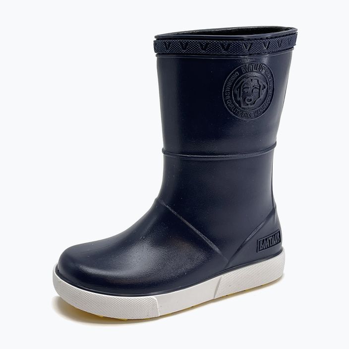 BOATILUS junior wellingtons Penguy Worm Lining navy 8